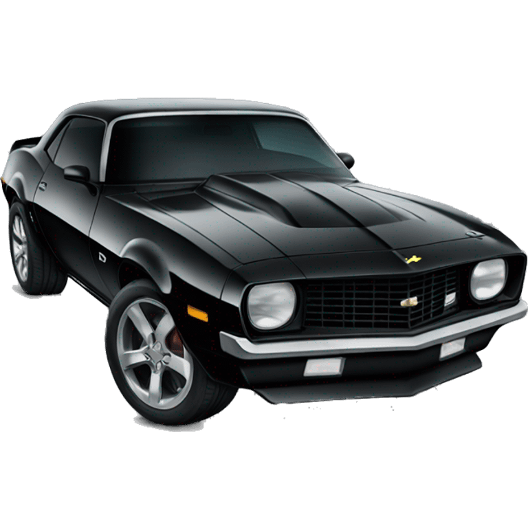 Black Camaro  emoji