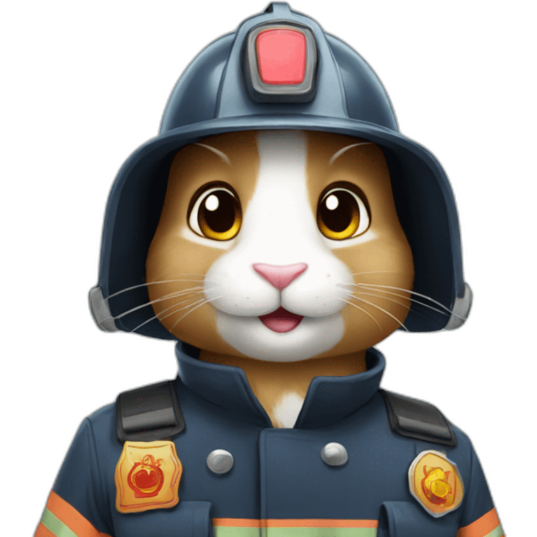 Fireman rabbit emoji