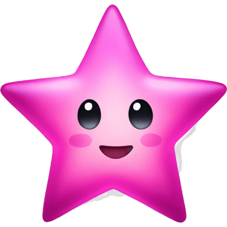 pink glowing star emoji