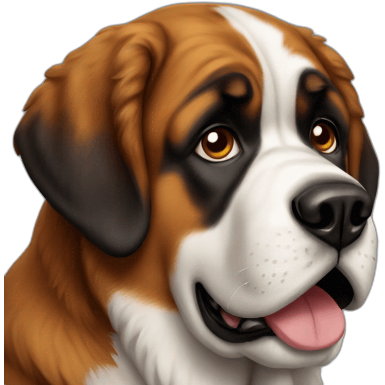 st bernard rescue dog emoji