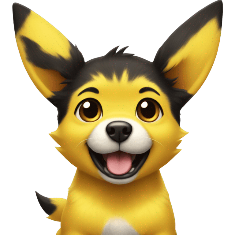 dog pikachu emoji