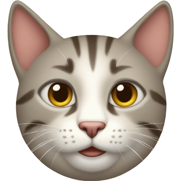 El gato Tom asustado emoji