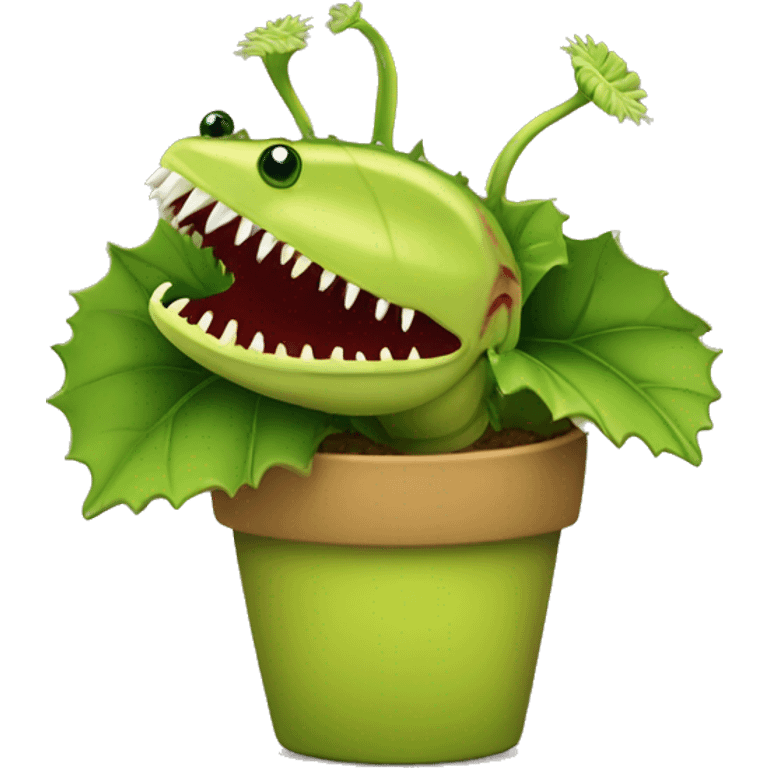 Venus fly trap emoji