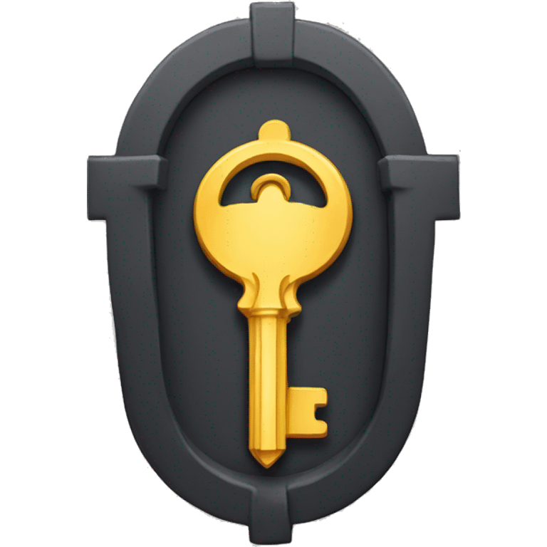 key keyhole emoji