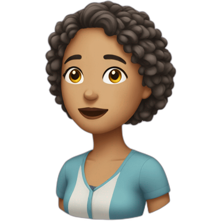 Lena from everything summer  emoji