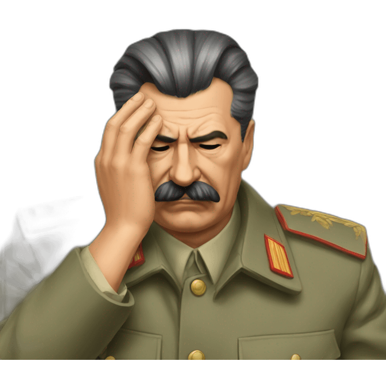 Stalin facepalm emoji