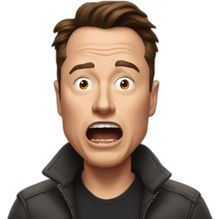 elon musk rage emoji