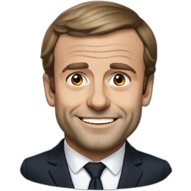 Emmanuel Macron emoji