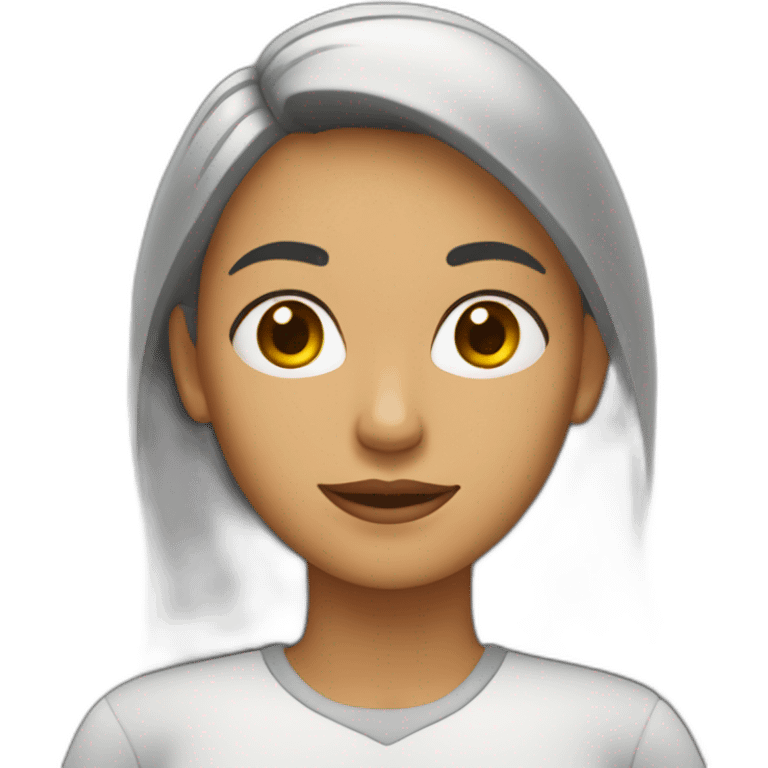 Mujer asombrada emoji