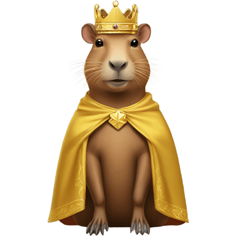 capybara king emoji