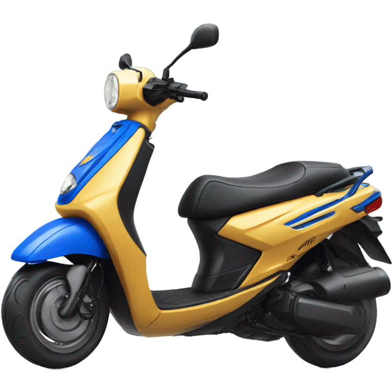 Aladdin on a scooter Yamaha  emoji