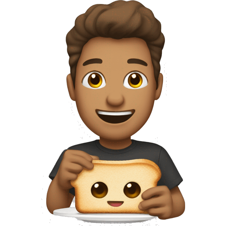 Kaya Jam Toast emoji