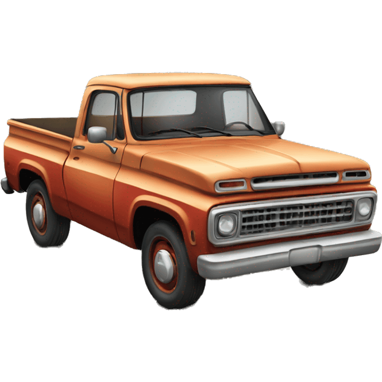 Old pickup truck emoji