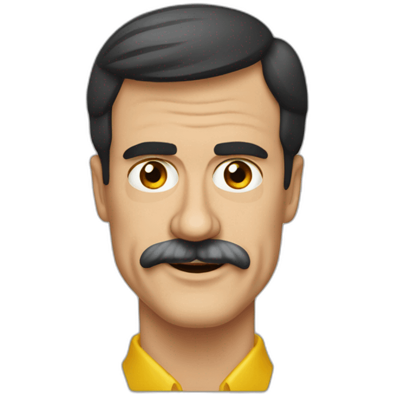 Pedro sanchez presidente españa sin bigote emoji