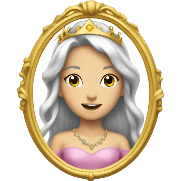 Princess mirror emoji