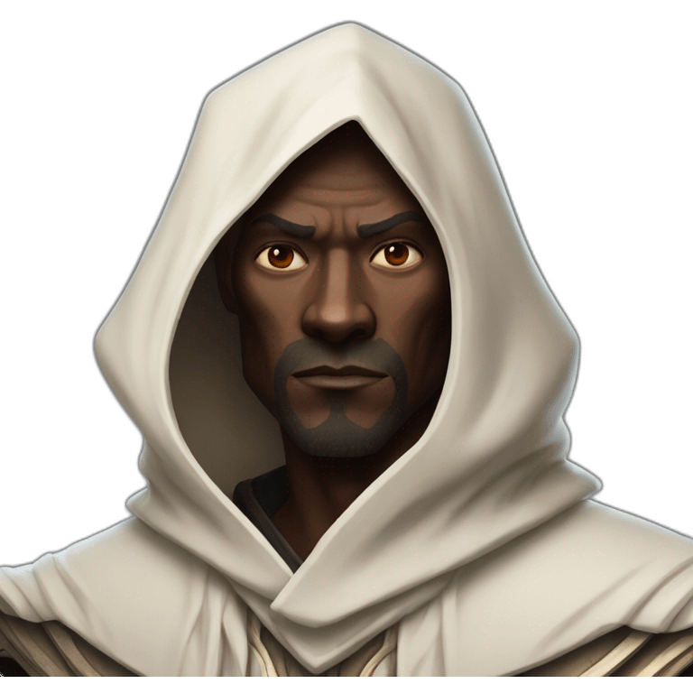 hyperrealist sith jedi in world of warcraft without facial hair emoji