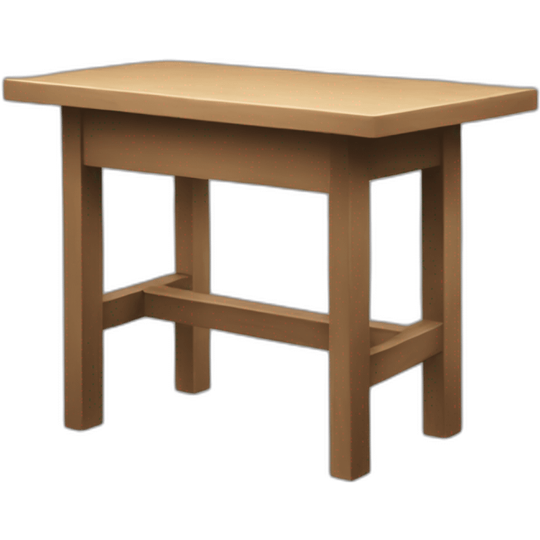 platform table emoji