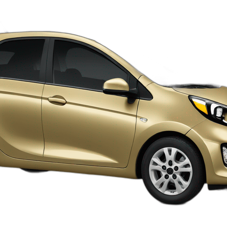 Gold Kia picanto emoji