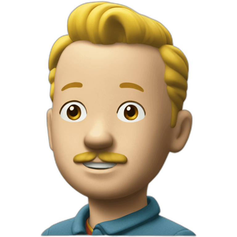 Tintin emoji