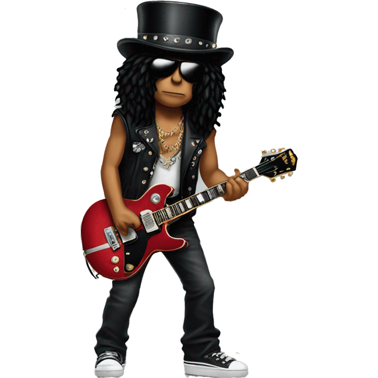 Slash from Guns'N'Roses surprised emoji