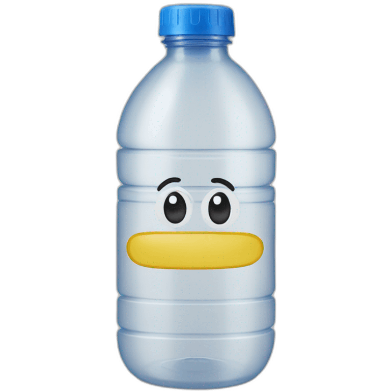 plastic clear waterbottle emoji