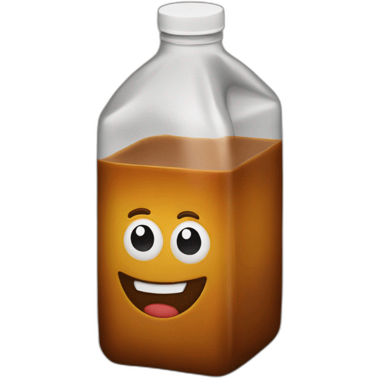 brown rum juice box emoji