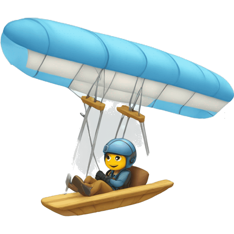 Sky glider  emoji