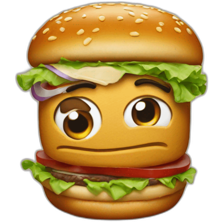 Burger king emoji