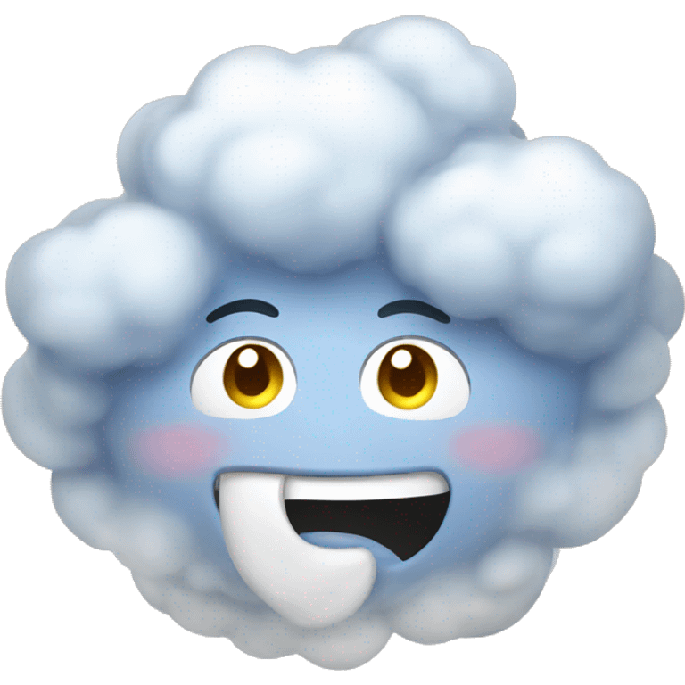 Nube emoji