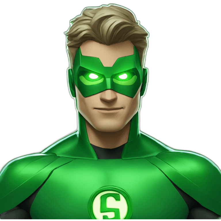 Kyle Rayner green lantern emoji