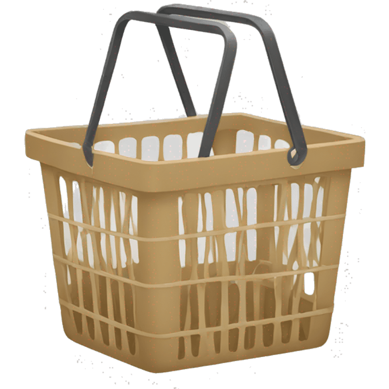 shopping basket emoji