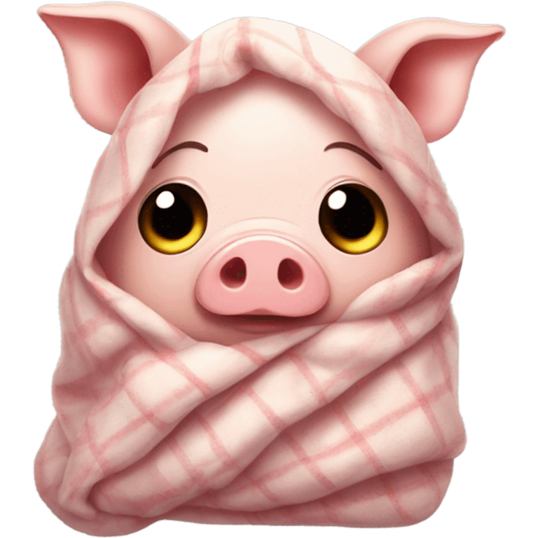 Pig in a blanket emoji