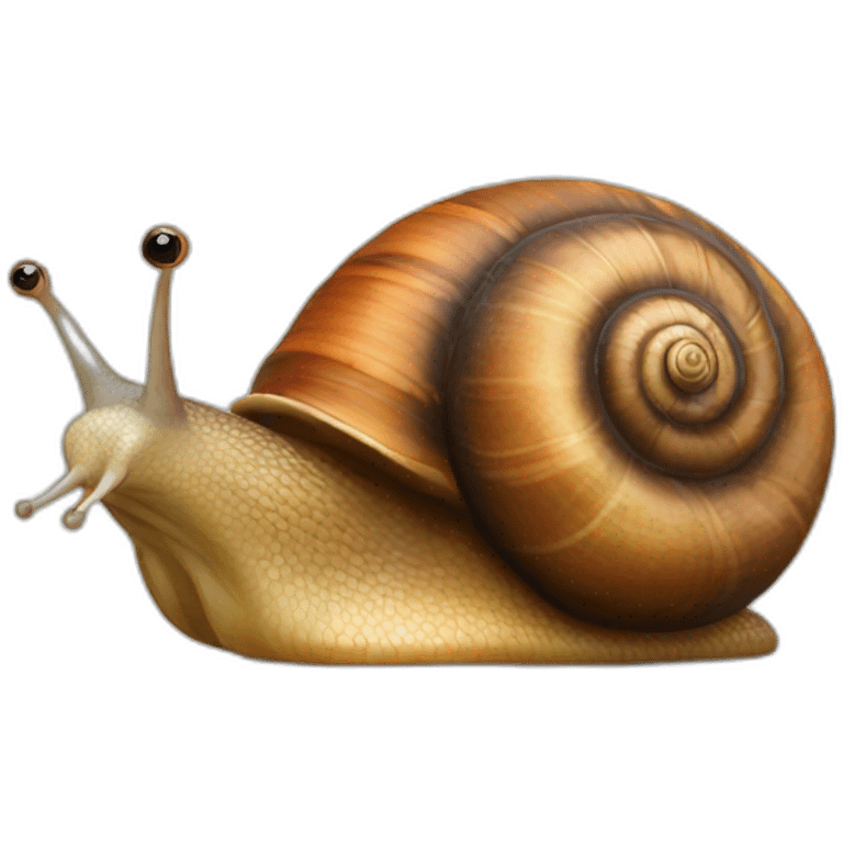 Two snails emoji