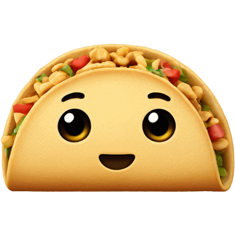 Peanut butter taco  emoji