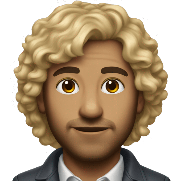 A realistic portrait of Eloy Casagrande emoji