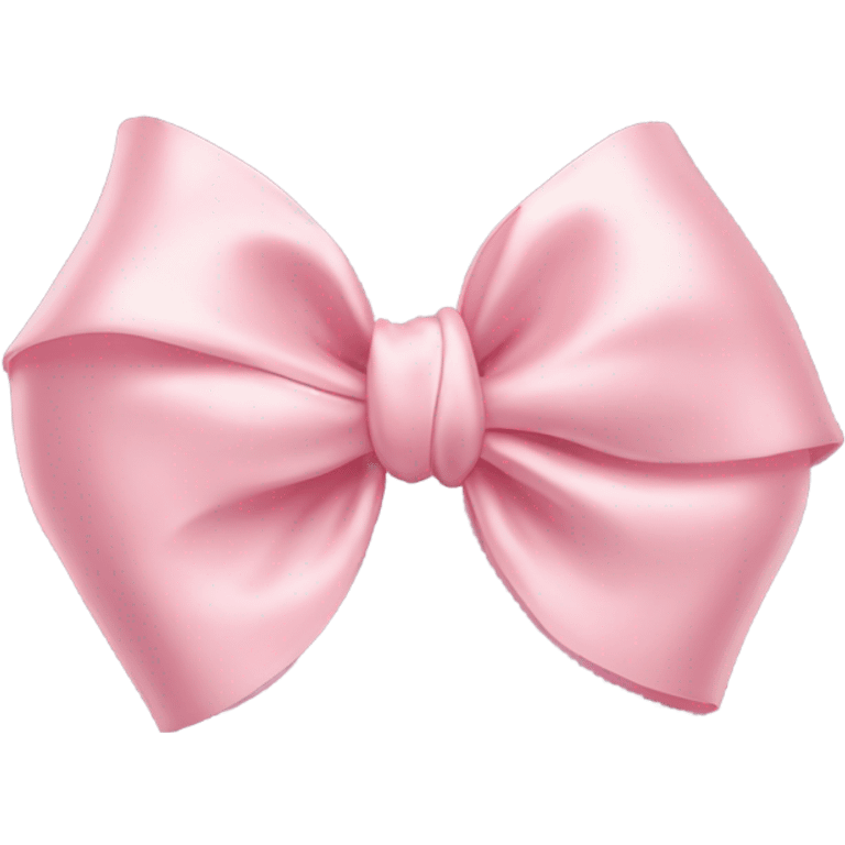 Pink bow emoji