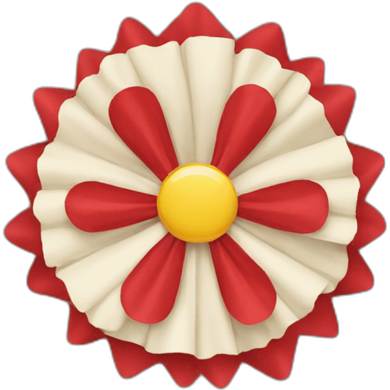 A rosette emoji