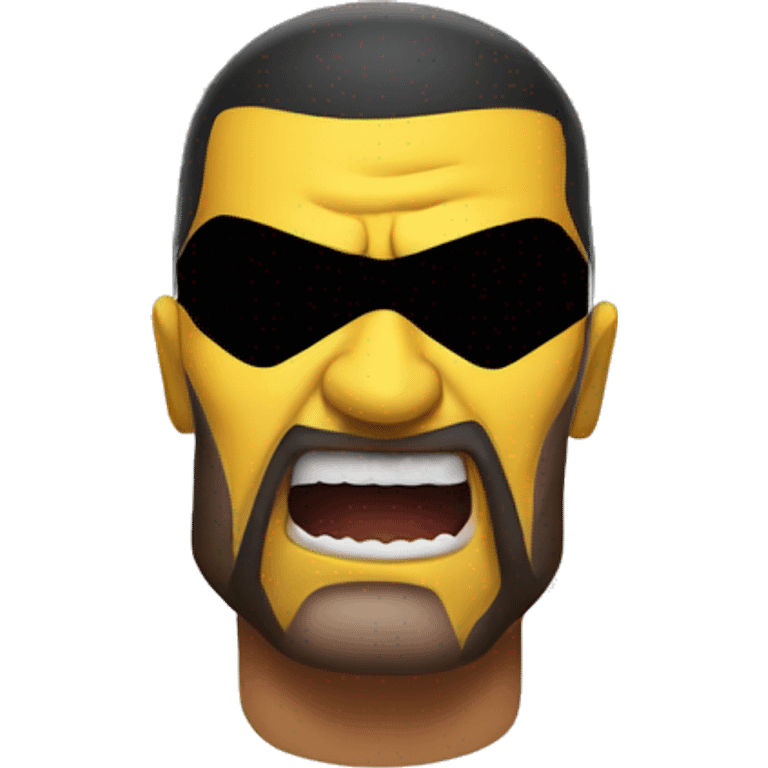 Logo de américan nightmare wwe emoji