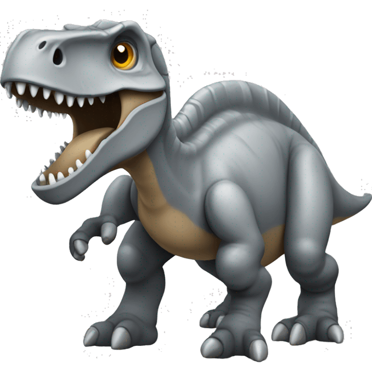 Fossil dinosaur gray emoji