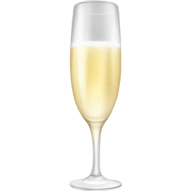 White champagne  emoji