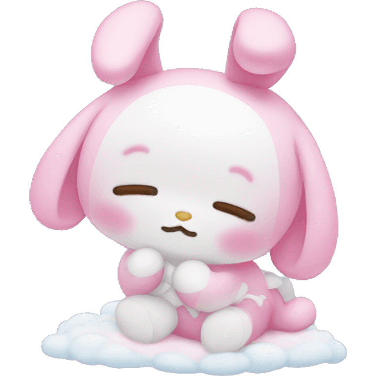 My melody qui dort emoji