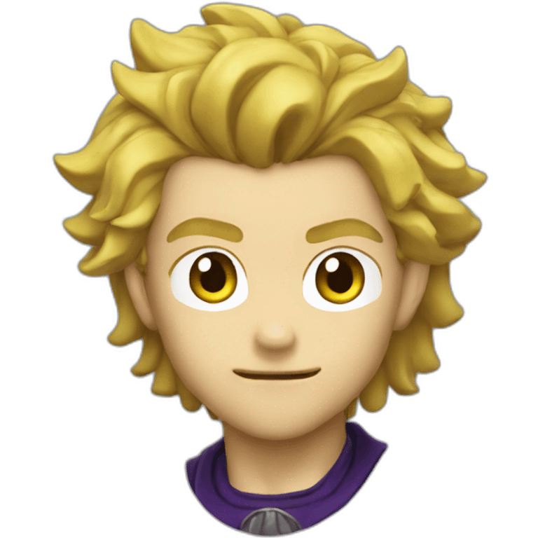 emoji that looks like dio from jojos bizzare adventures emoji