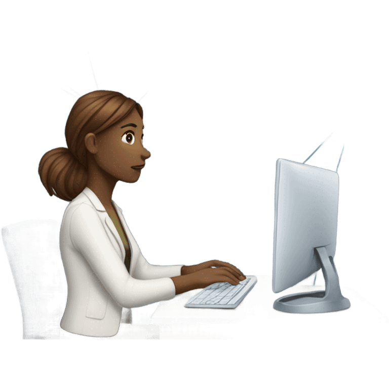 Computer science woman emoji