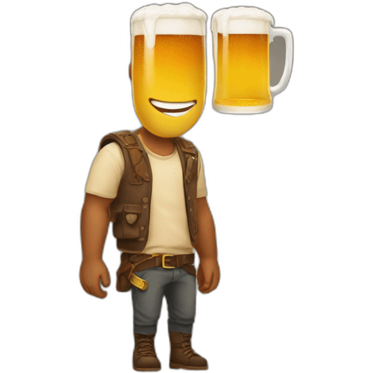 not my Beer emoji