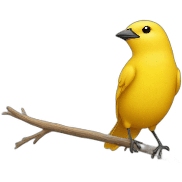 yellow bird emoji