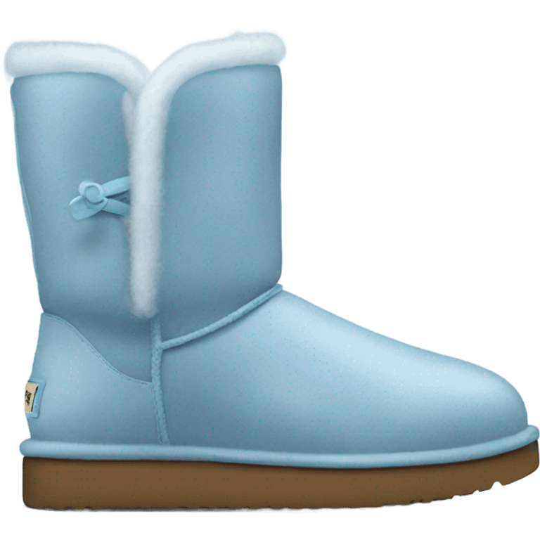 Light blue uggs emoji