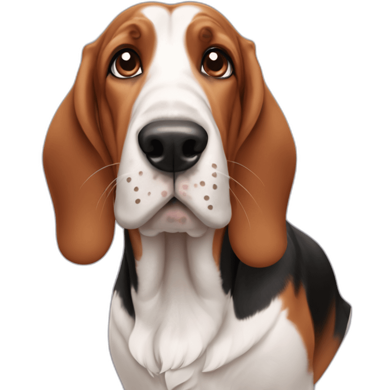 Bassethound and dachsund dogs emoji