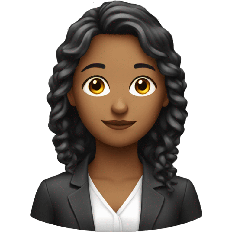 professional young lady emoji