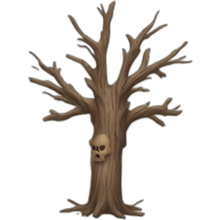 Dead tree emoji