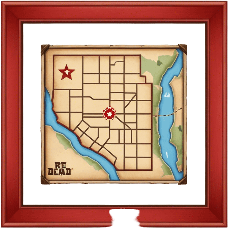 red dead redemption map icon emoji